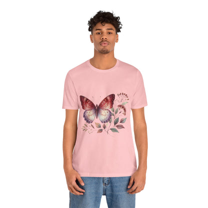 Watercolor Butterfly: Watercolor Floral