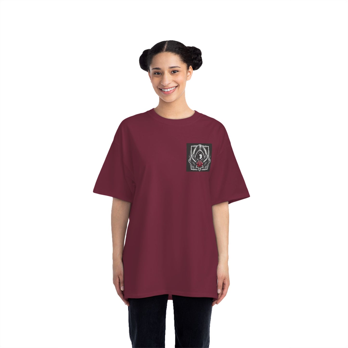 Hooded
  Figure: Gothic Streetwear