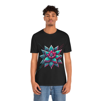 Cybernetic Flower: Cyberpunk Retro-futuristic