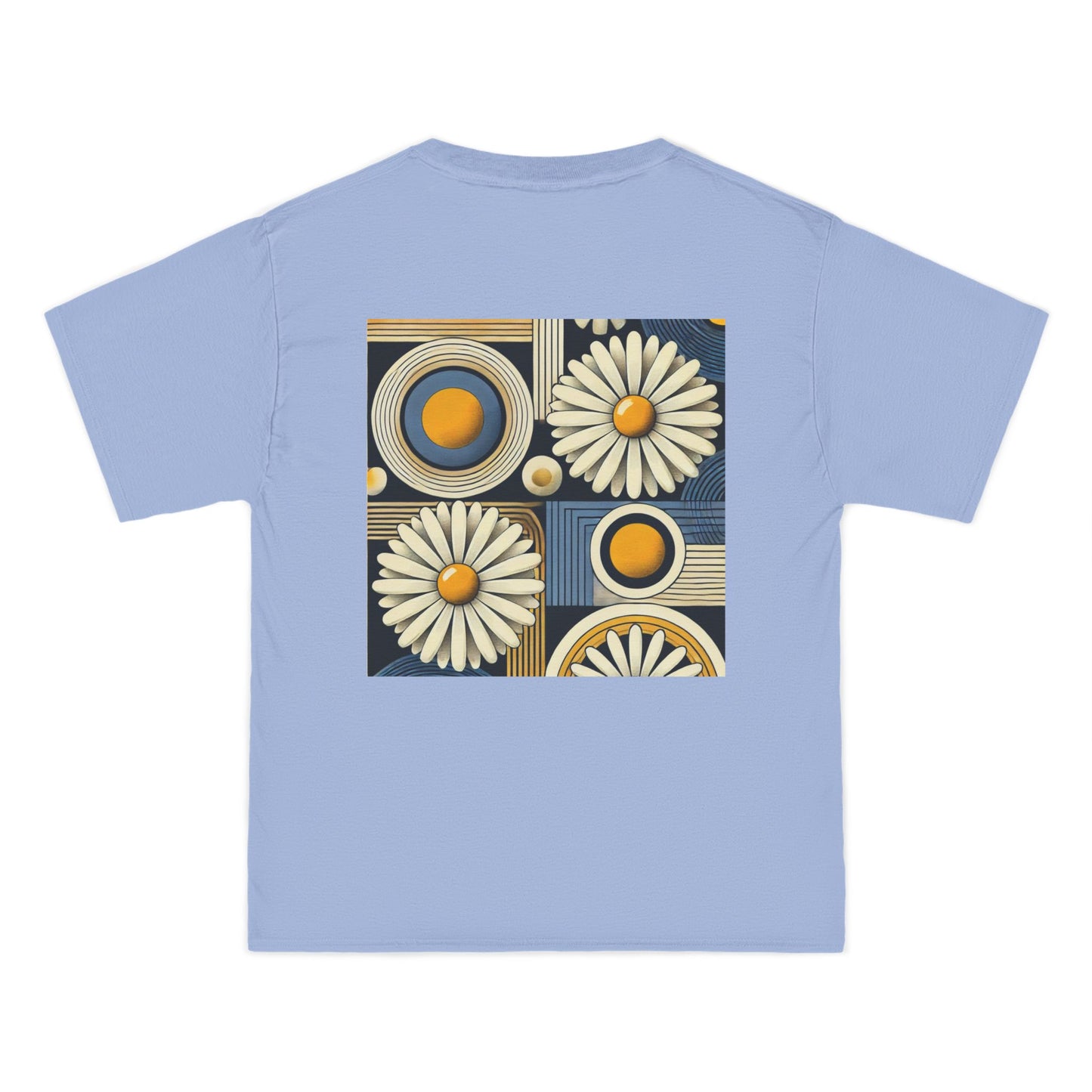 Geometric
  Daisy Pattern: Retro Pop-Art