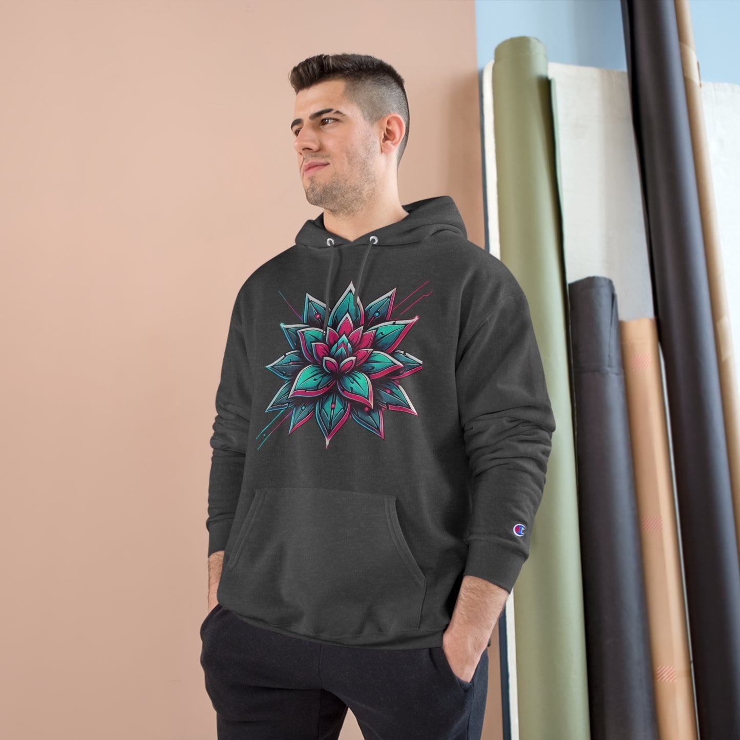 Cybernetic
  Flower: Cyberpunk Retro-futuristic
