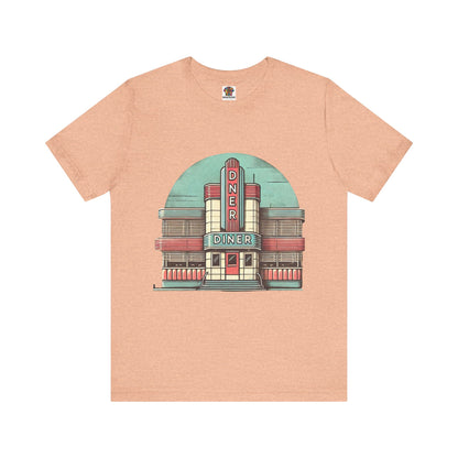 Stylized 1970s Diner: GROOVY Retrozip