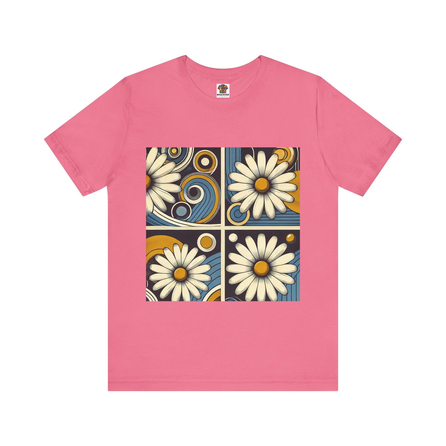 Daisy Landscape: Retro Pop-Art