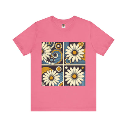 Daisy Landscape: Retro Pop-Art