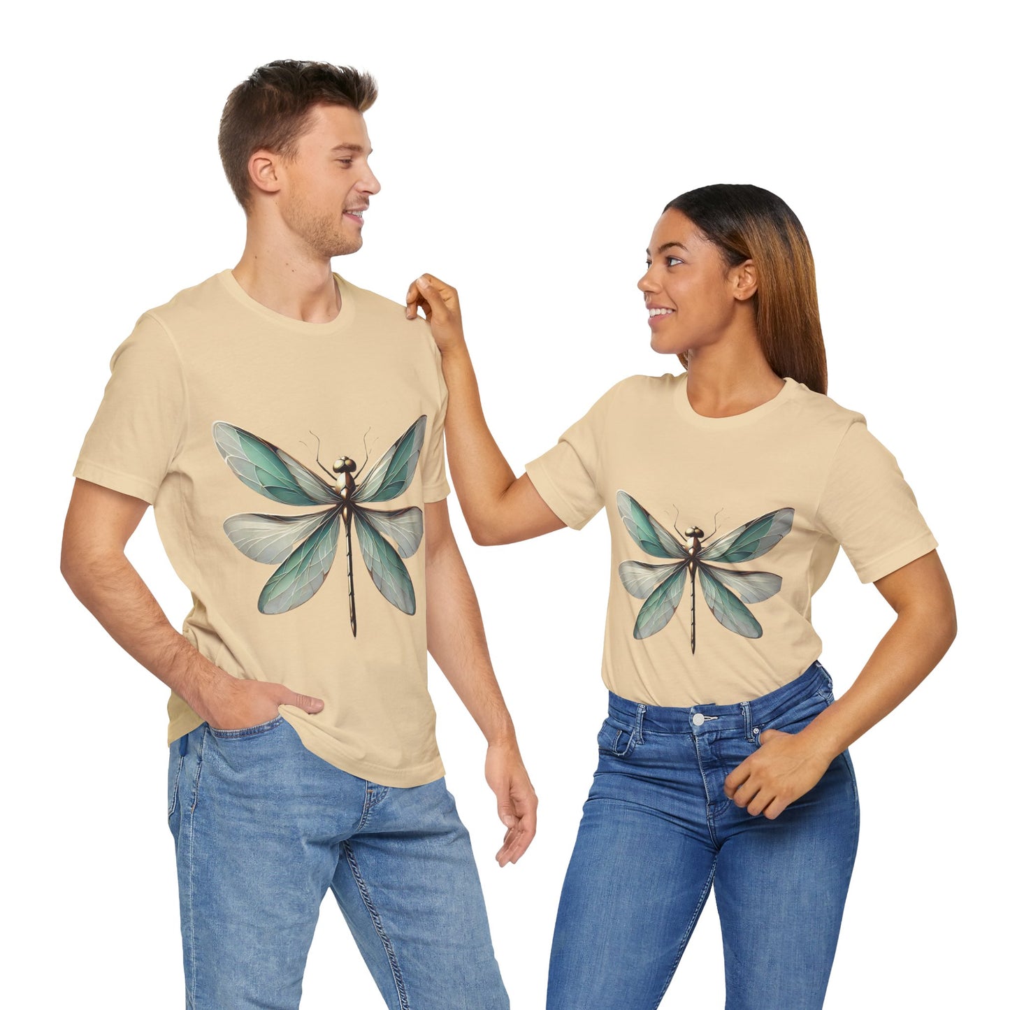 Stylized Dragonfly: Classical Elegance