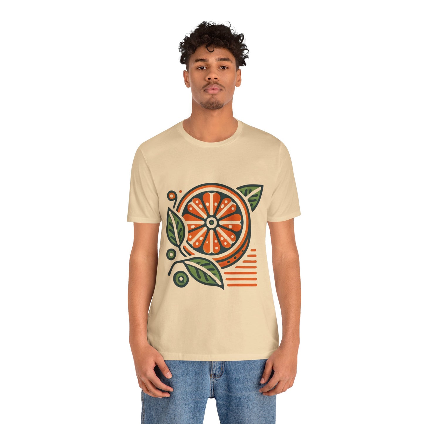 Citrus Slice: Floral Orange Vibe