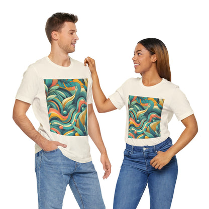 Abstract Waves: Tropical Vibe