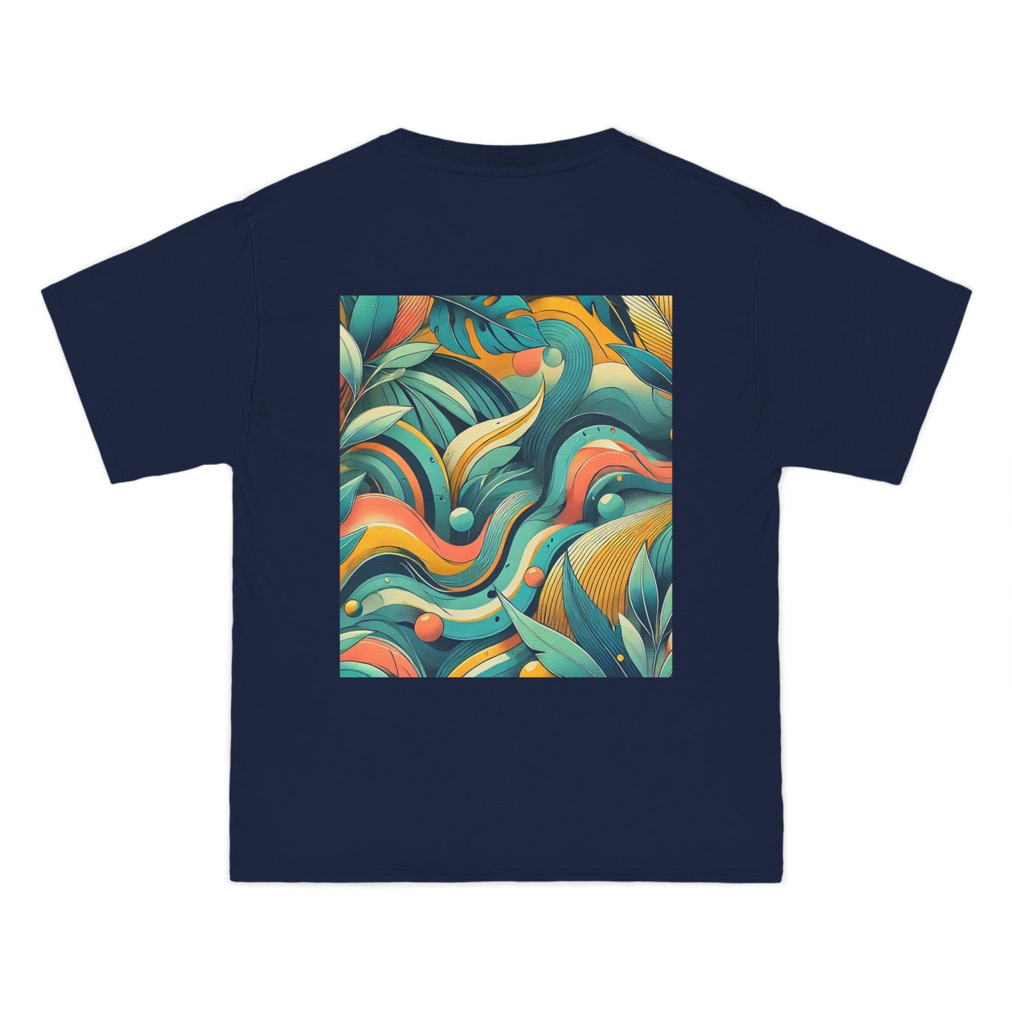 Abstract
  Waves: Tropical Vibe