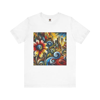 Swirling Flowers: Futurist Expressionism