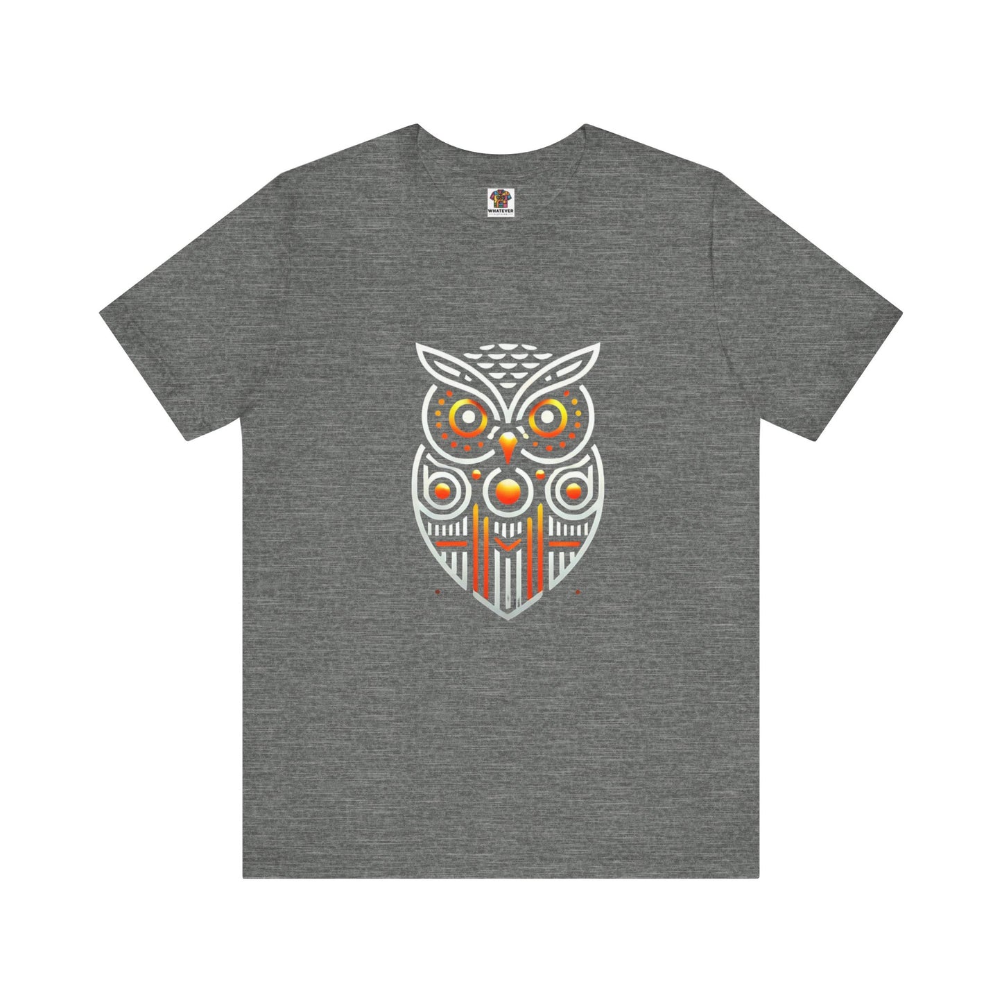 Mystic Owl: Minimalist Geometric