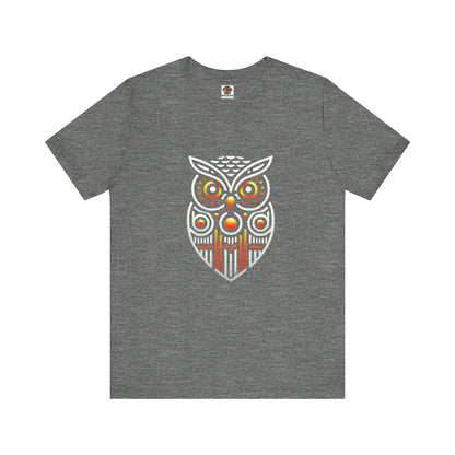 Mystic Owl: Minimalist Geometric