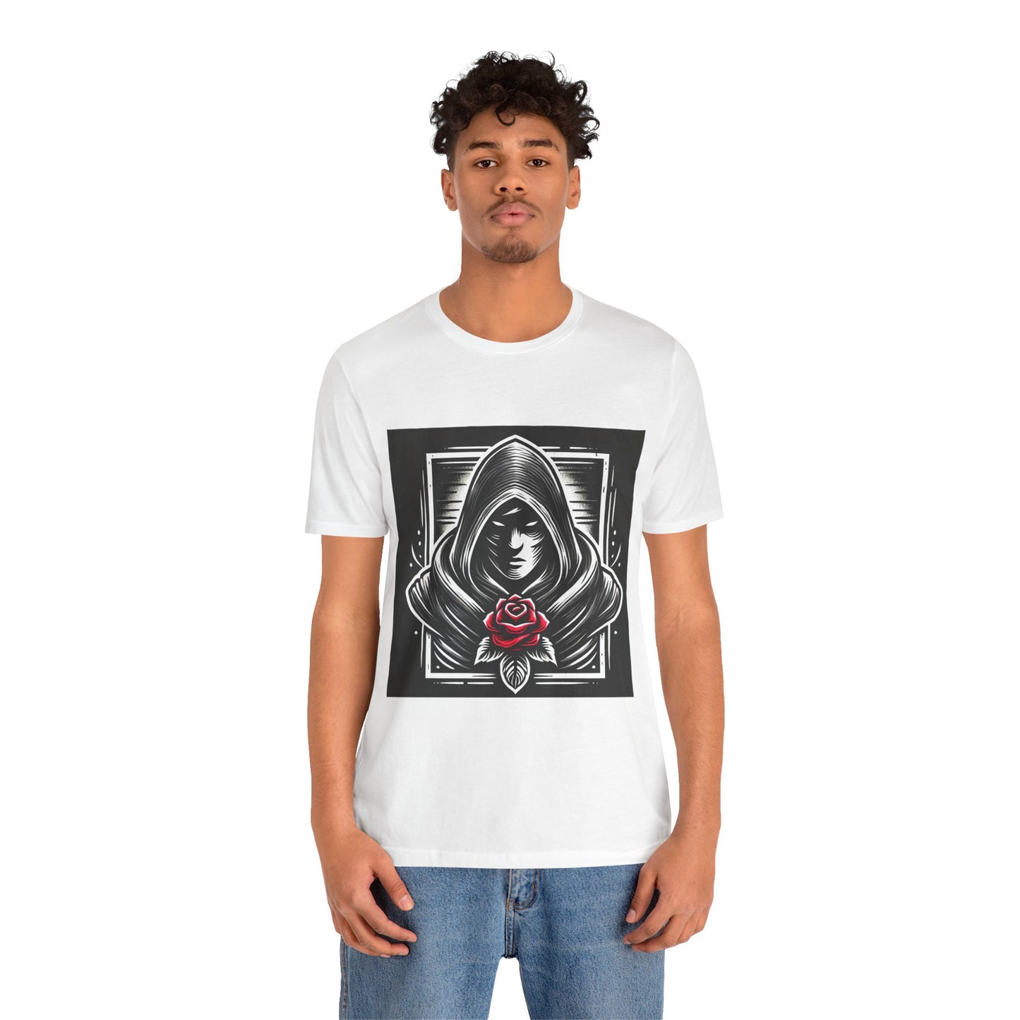 Hooded Figure: Gothic Streetwear