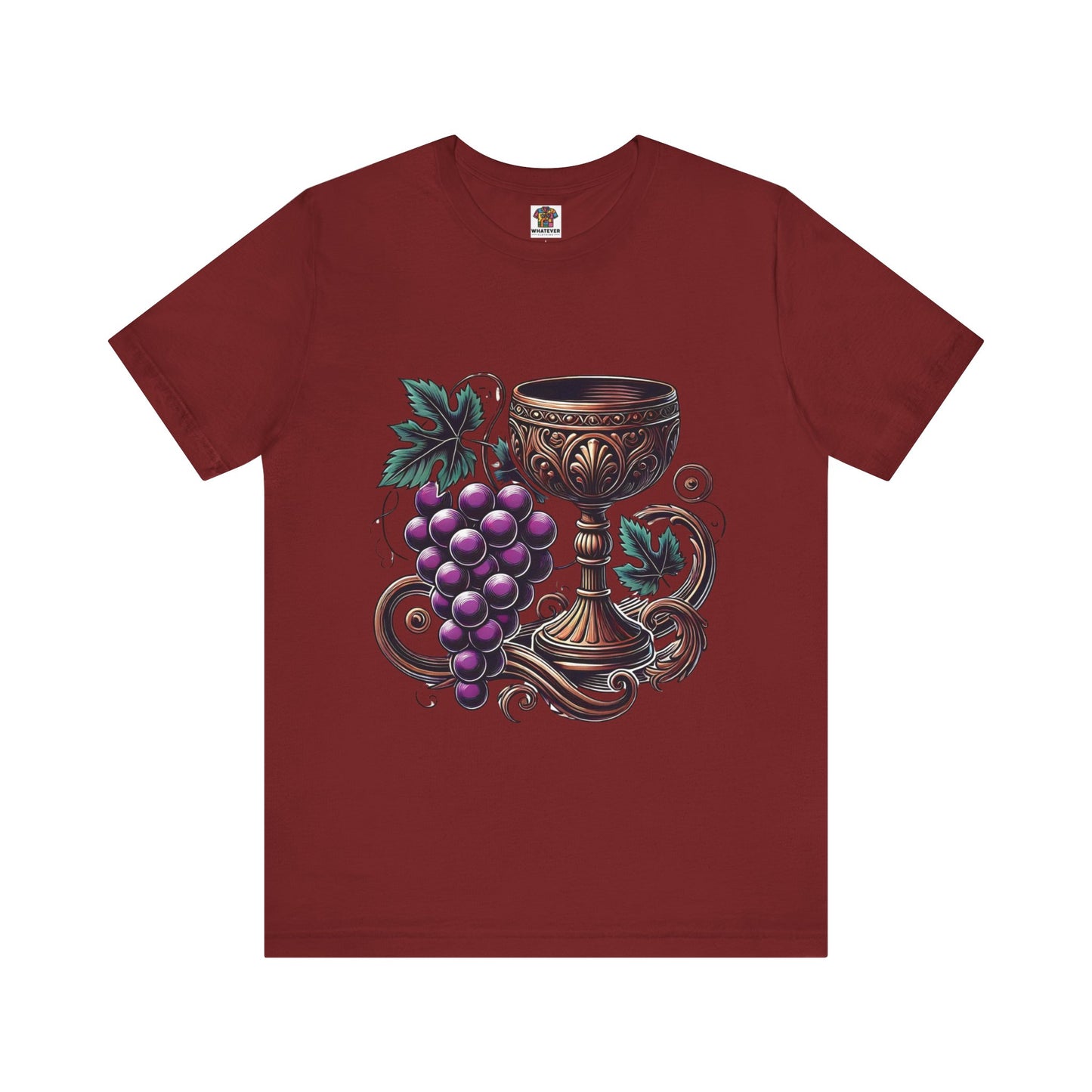 Grapes and Goblet: Classical Elegance