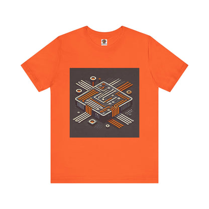 Digital Circuitry: Minimalist Geometric