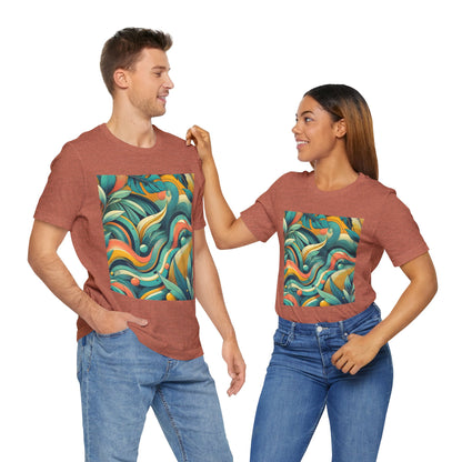 Abstract Waves: Tropical Vibe