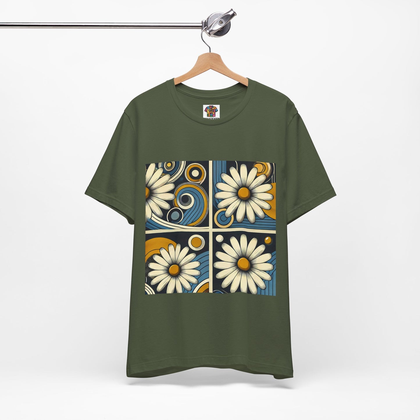 Daisy Landscape: Retro Pop-Art