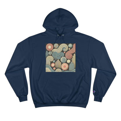 Abstract
  Waves and Spirals: Groovy Retro