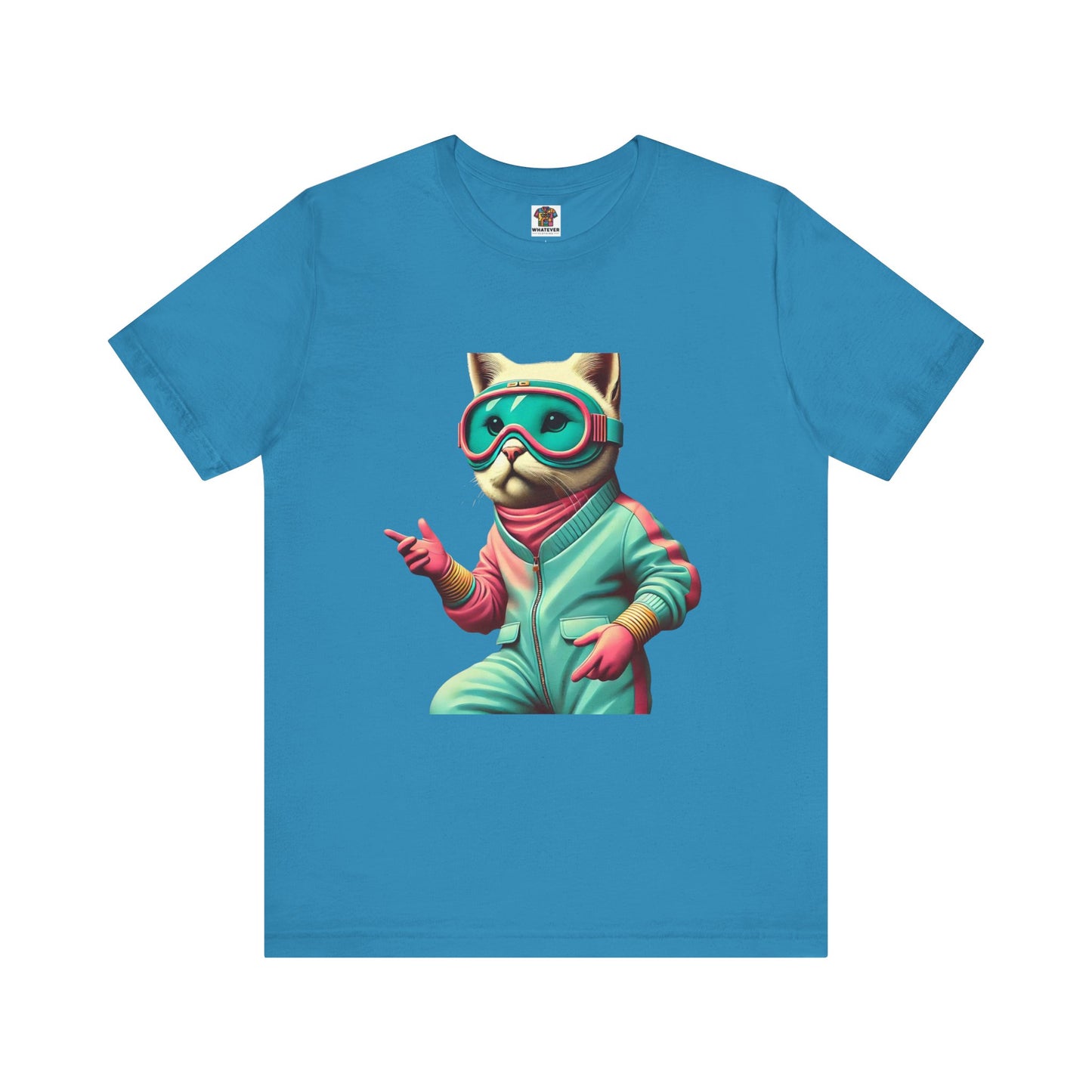 Stylized Cat: Retro-Futuristic