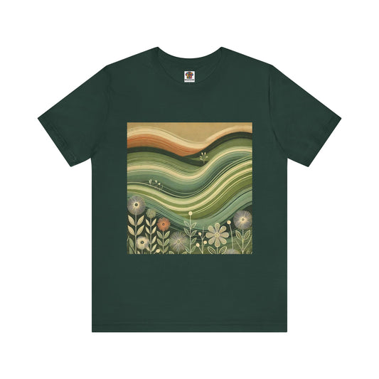 Rolling Hills: Floral Sepia