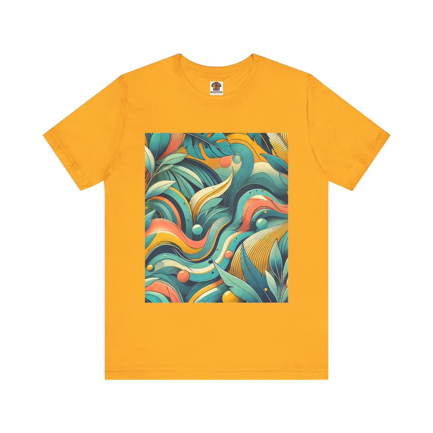 Abstract Waves: Tropical Vibe