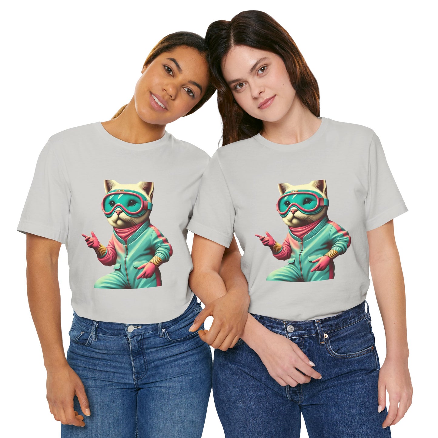 Stylized Cat: Retro-Futuristic