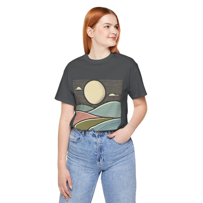 Minimalist Landscape: GROOVY Retrozip