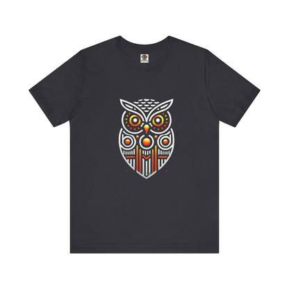 Mystic Owl: Minimalist Geometric