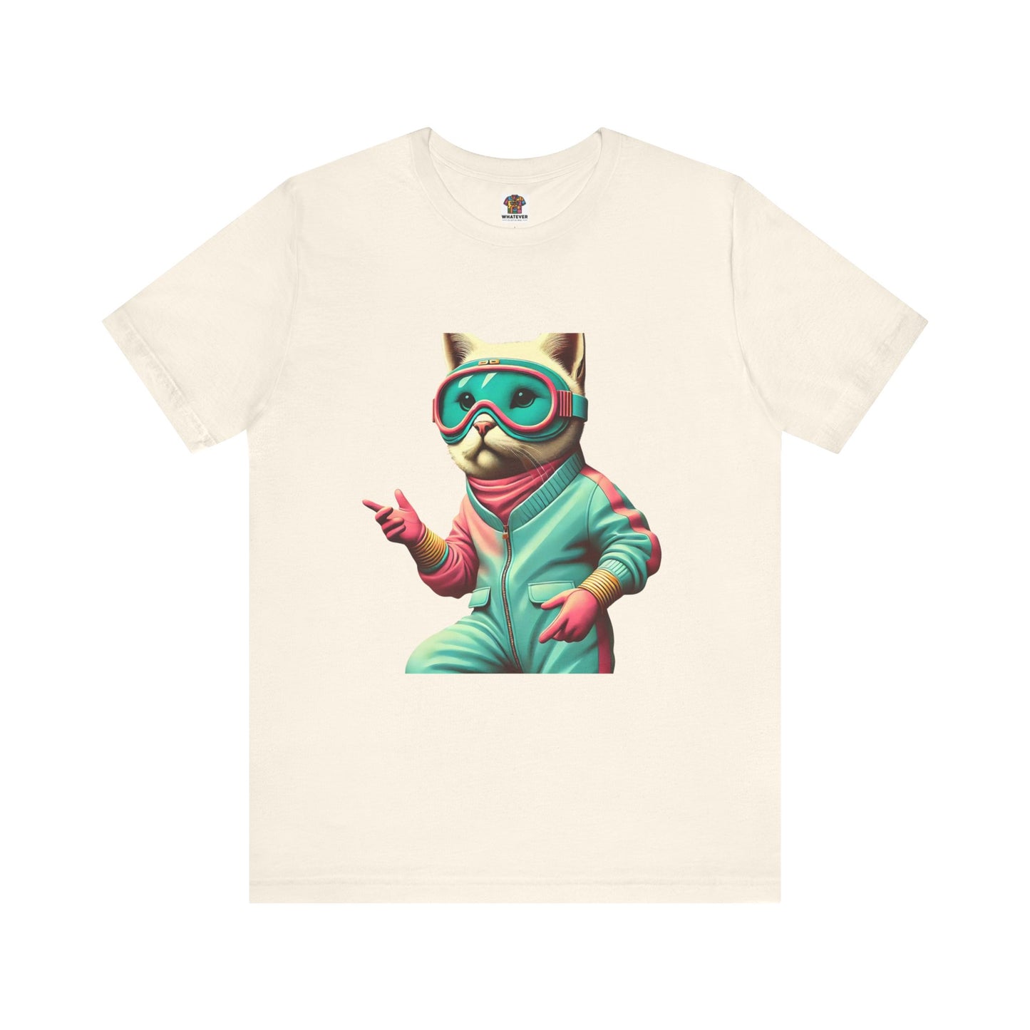 Stylized Cat: Retro-Futuristic