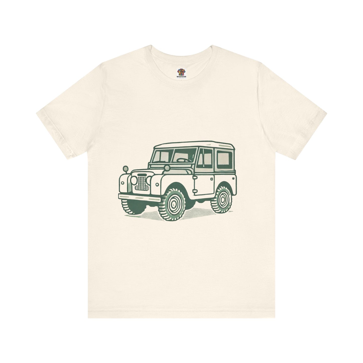 Vintage Off-road Car: Minimalistic Rustic