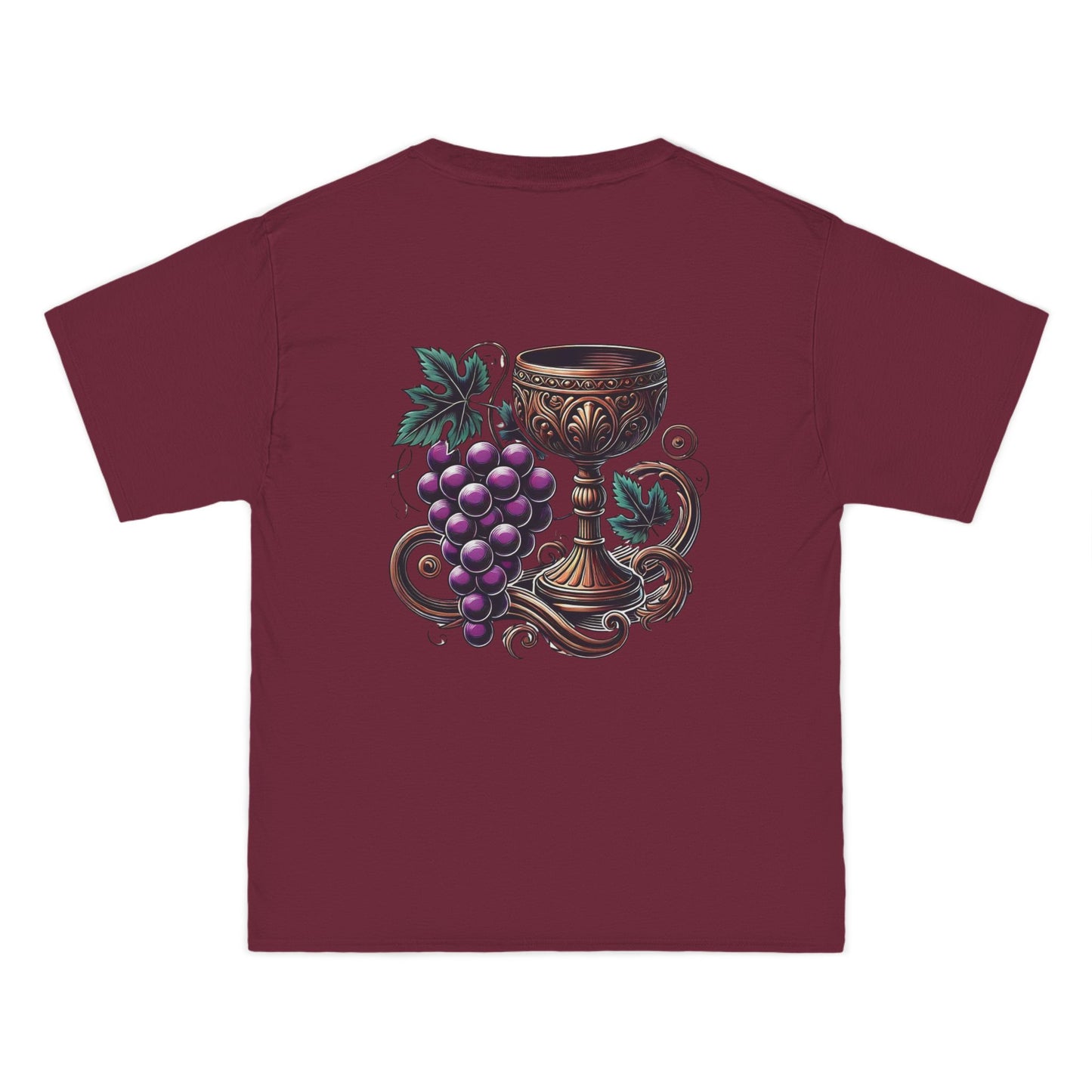 Grapes
  and Goblet: Classical Elegance