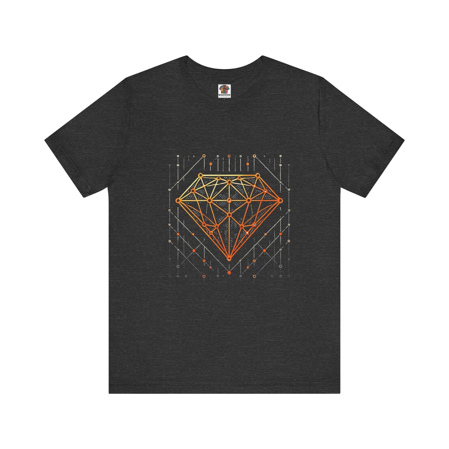 Stylized Diamond: Minimalist Geometric