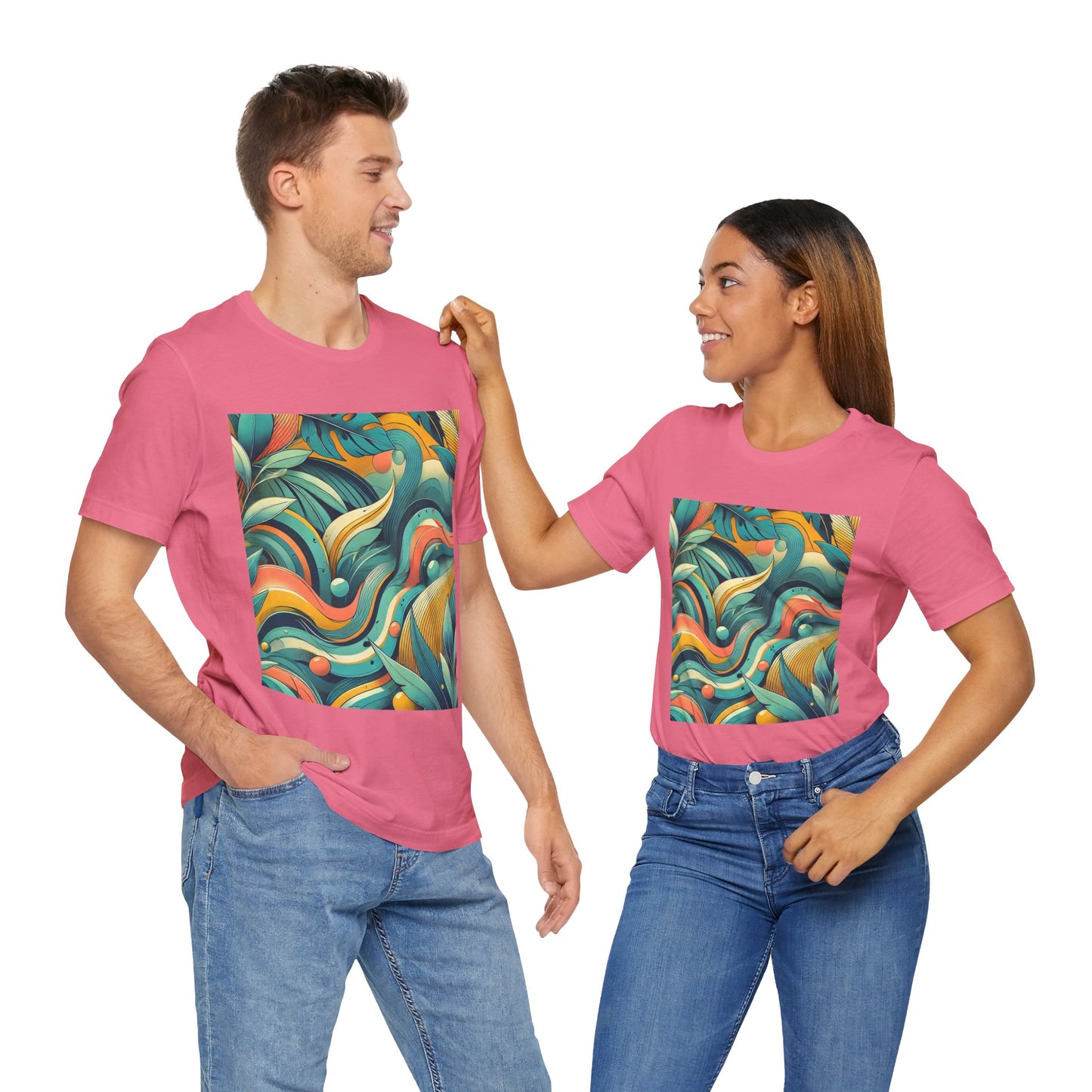 Abstract Waves: Tropical Vibe