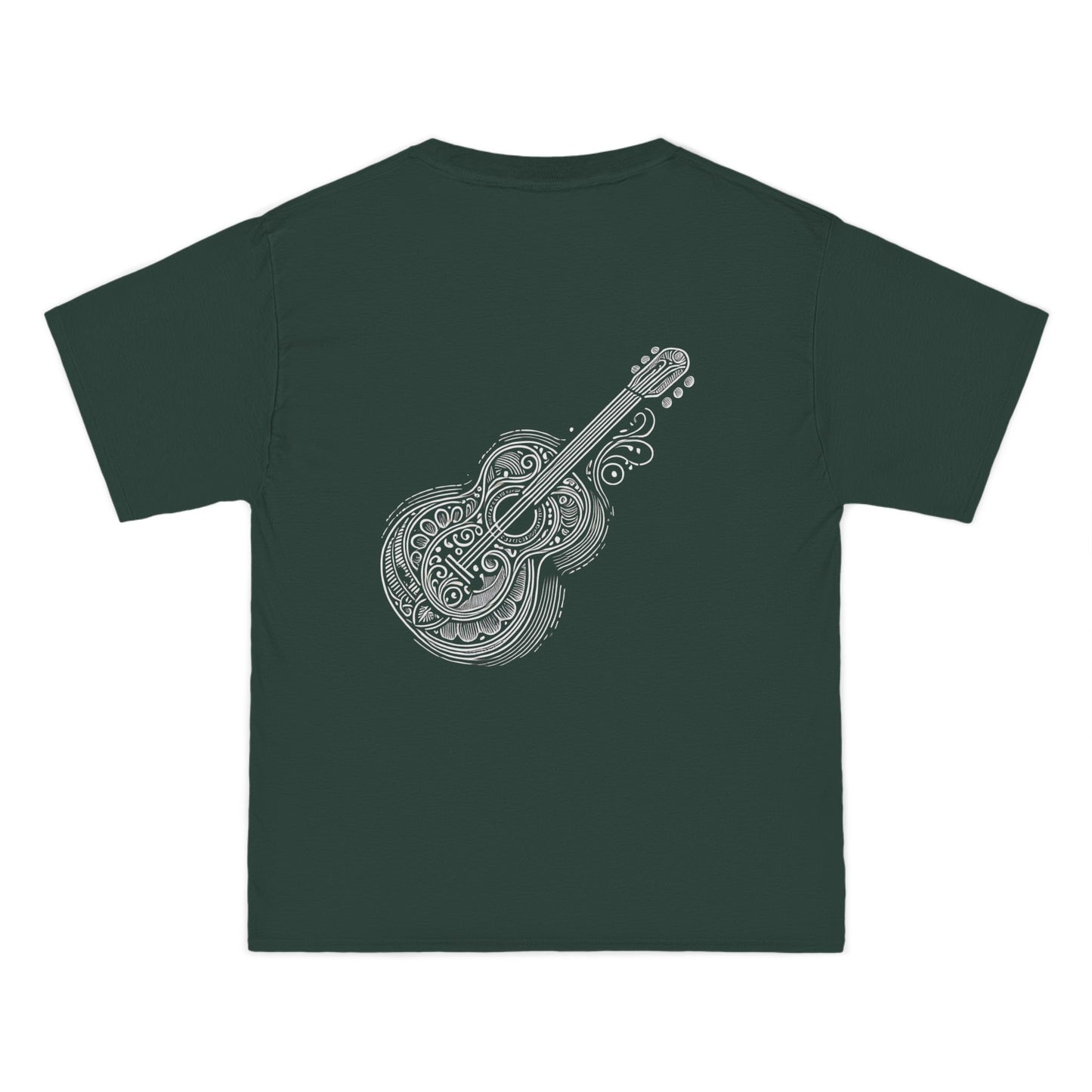 Stylized
  Guitar: Monochromatic Deco