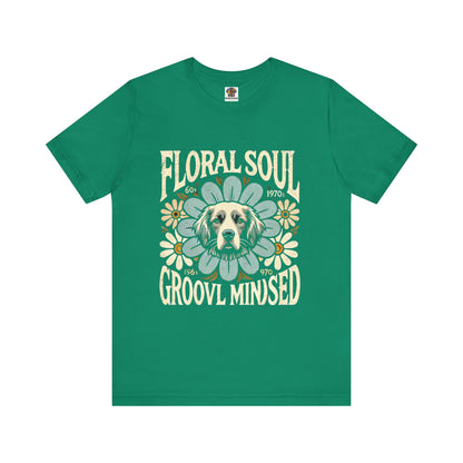 Stylized Vintage Dog: GROOVY Retrozip