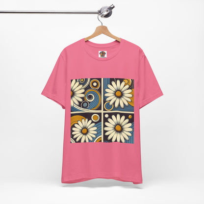 Daisy Landscape: Retro Pop-Art