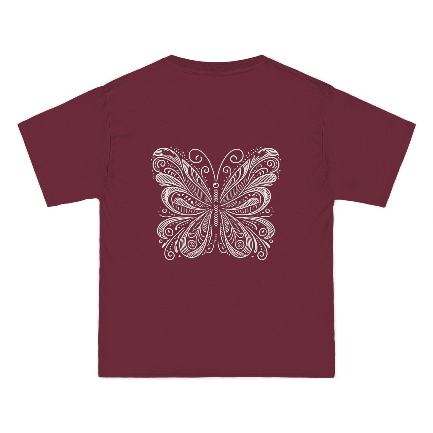 Stylized
  Butterfly: Monochromatic Deco