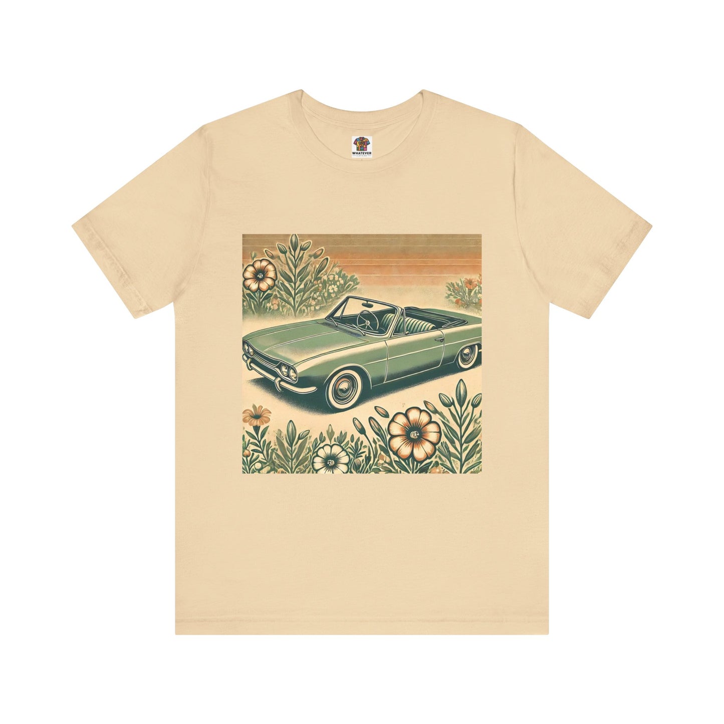 Vintage Convertible: Floral Sepia