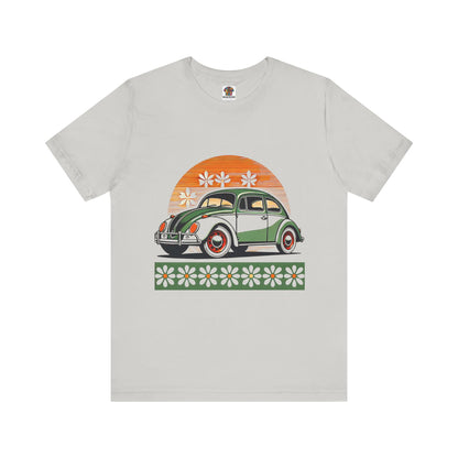 Classic Car: Floral Orange Vibe