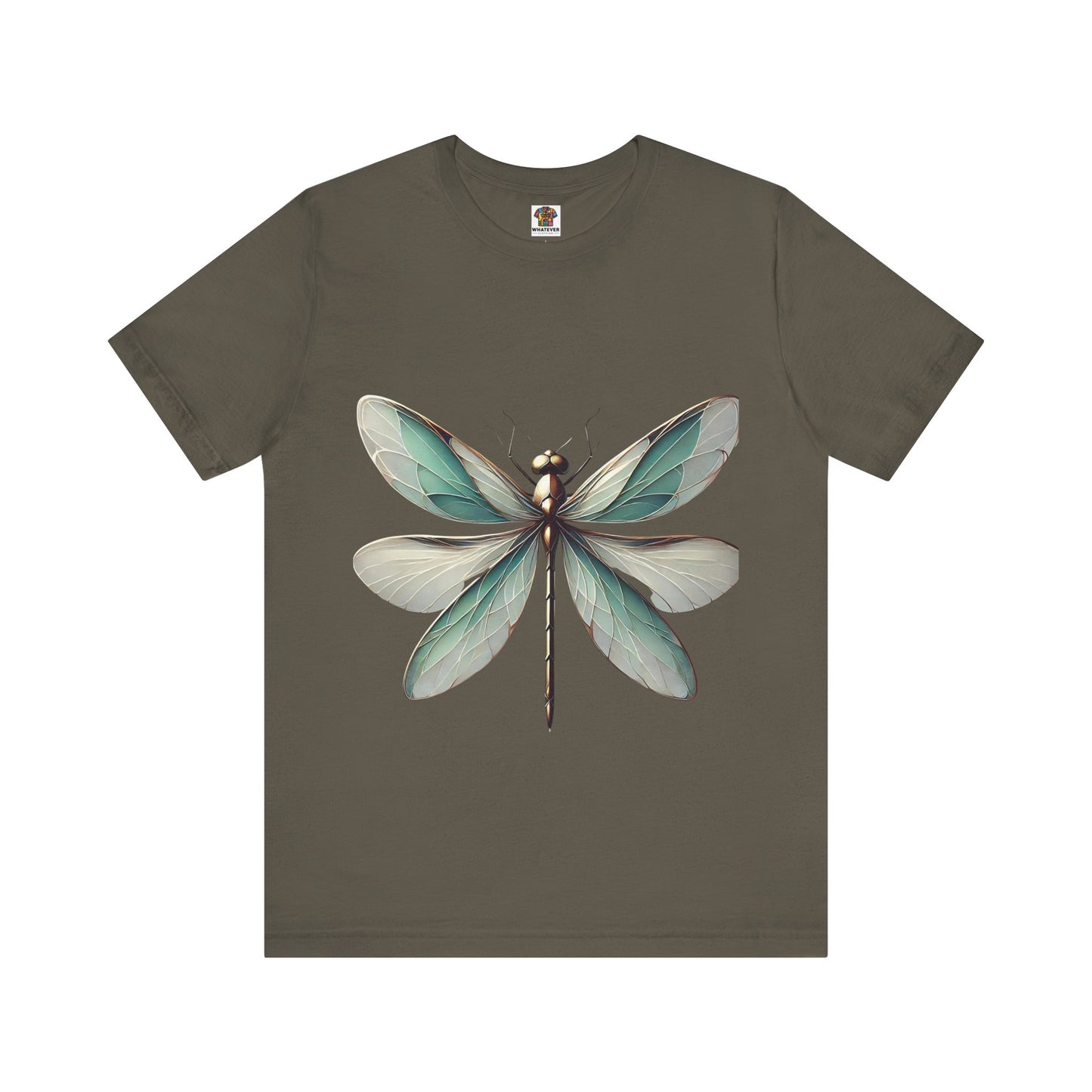 Stylized Dragonfly: Classical Elegance