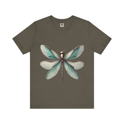 Stylized Dragonfly: Classical Elegance