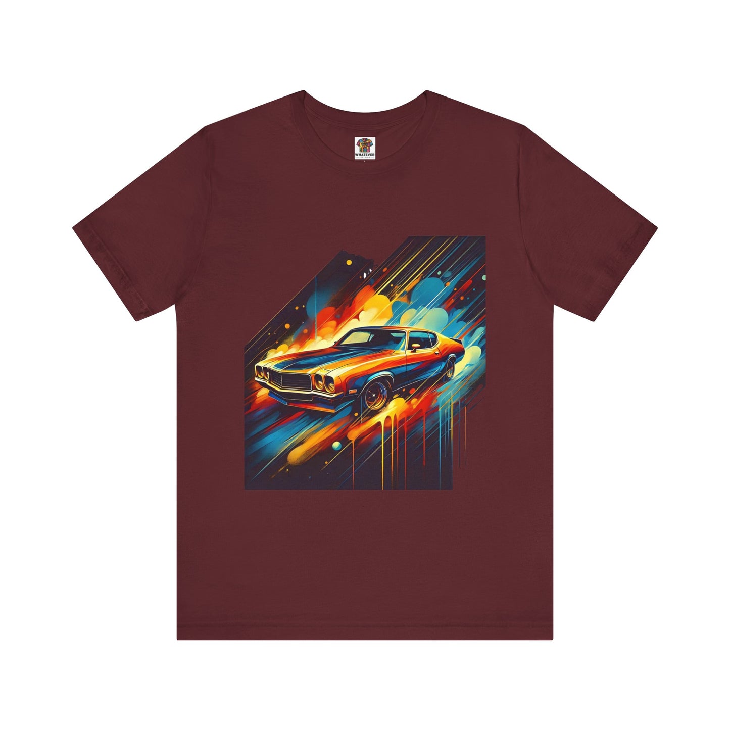 1970s Car: Abstract Splash
