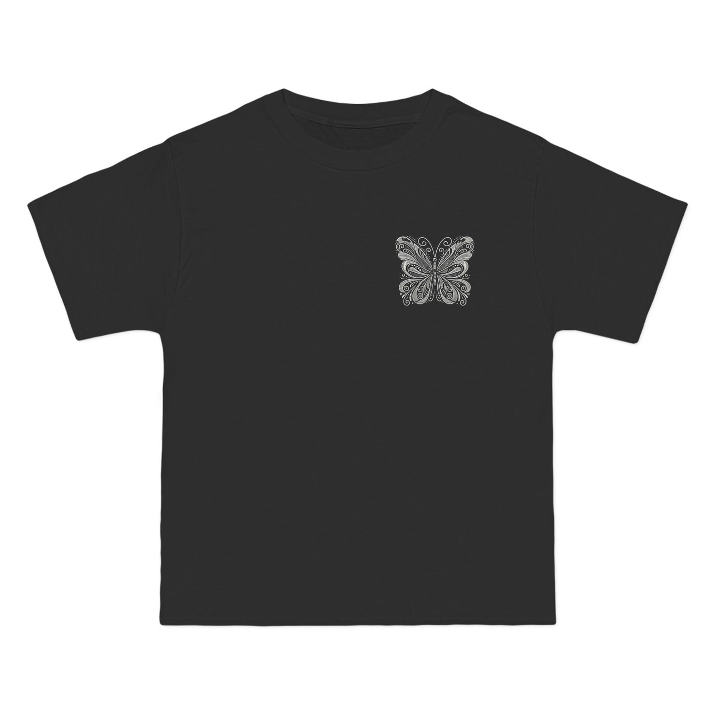 Stylized
  Butterfly: Monochromatic Deco