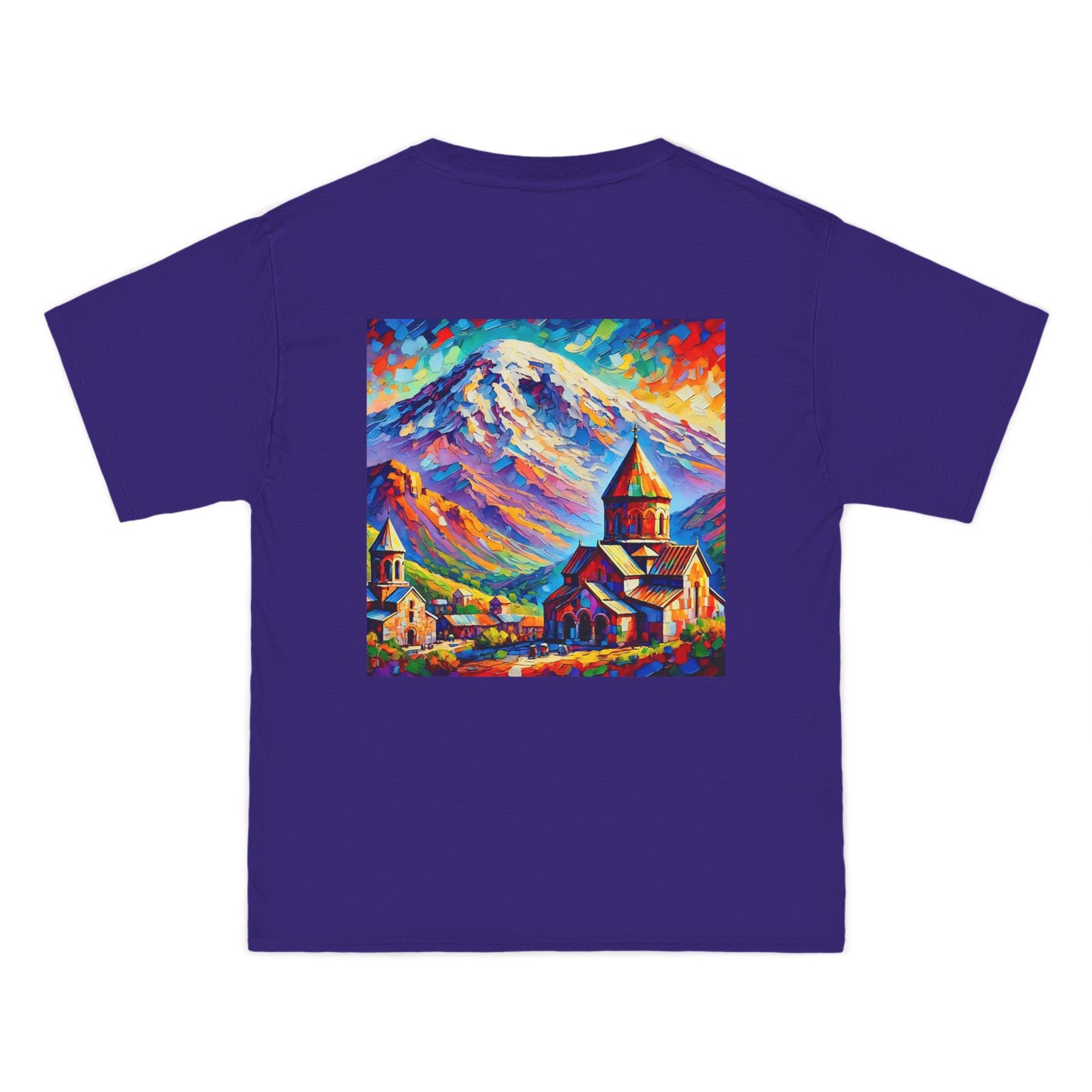 Ararat
  Mountain & Church: Post-Impressionist Fauvism