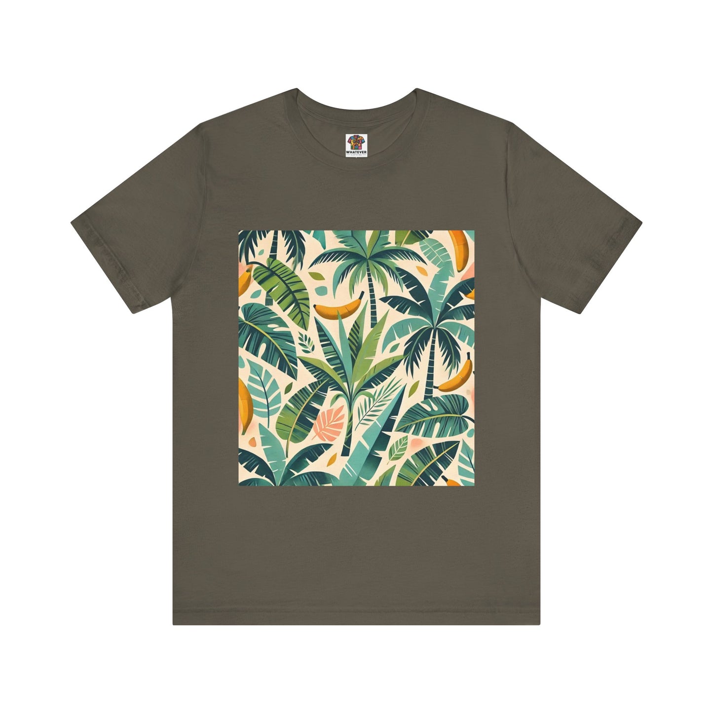 Palm Trees and Leaves: Playful Summer