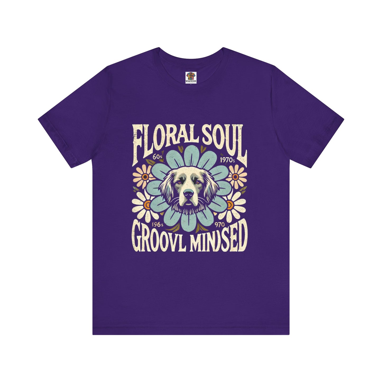 Stylized Vintage Dog: GROOVY Retrozip