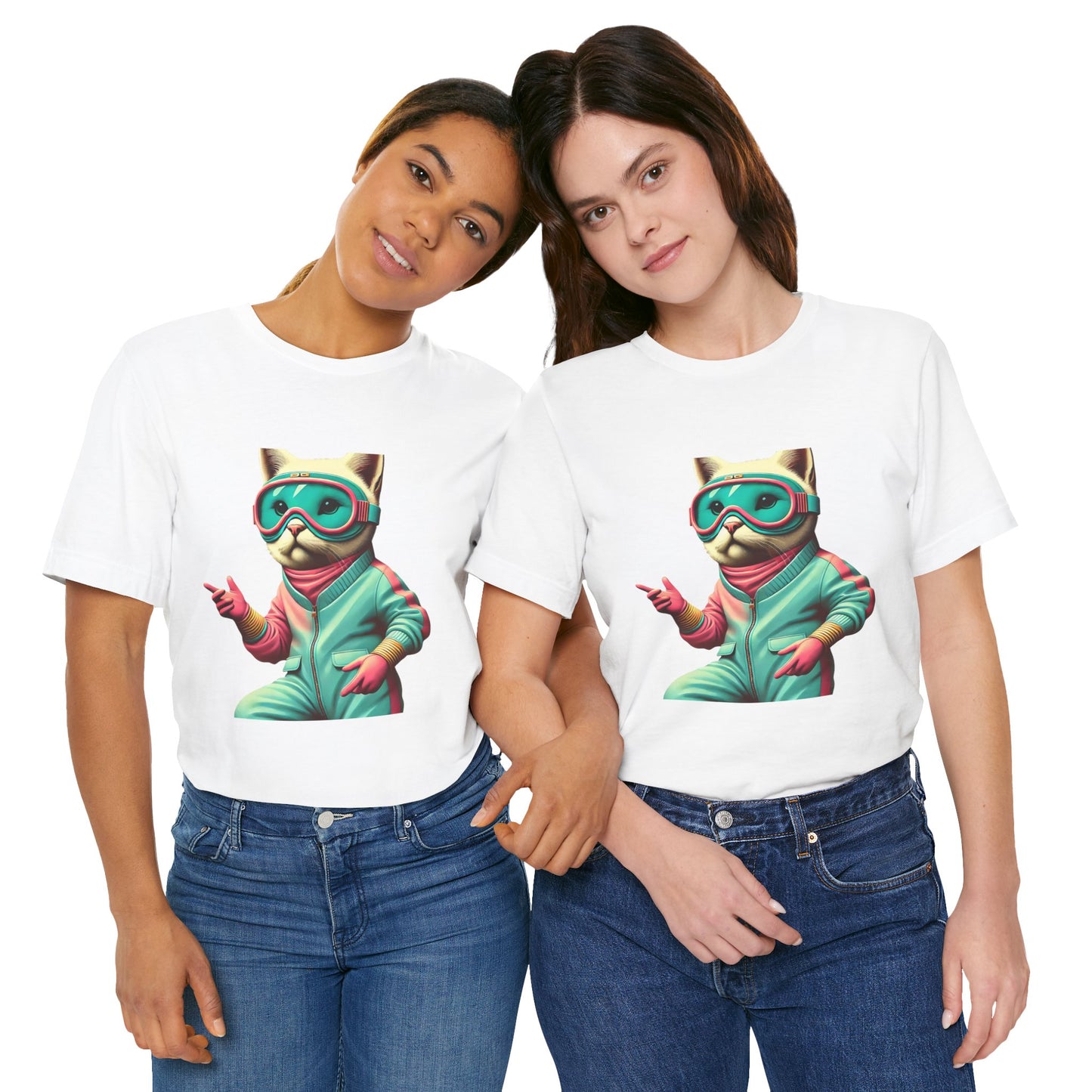 Stylized Cat: Retro-Futuristic