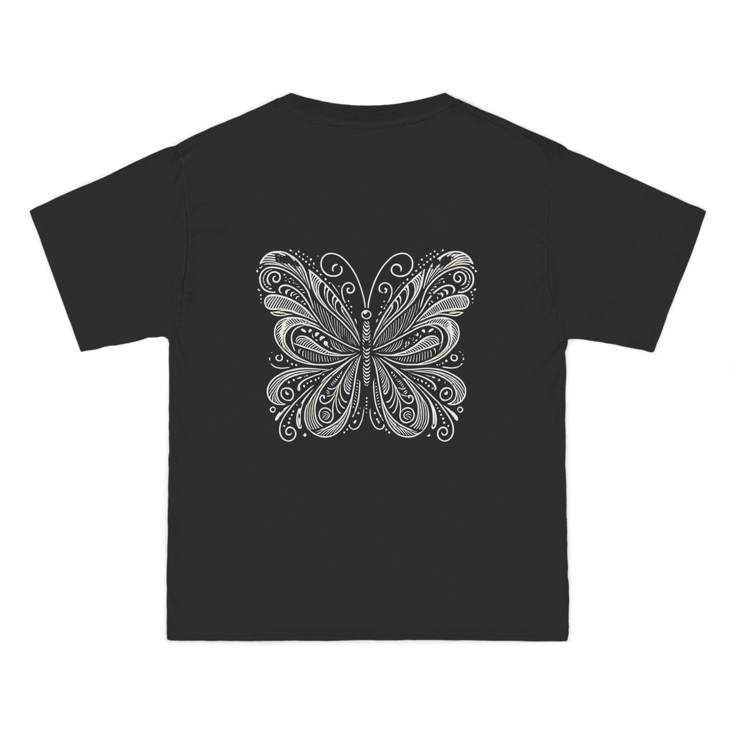 Stylized
  Butterfly: Monochromatic Deco