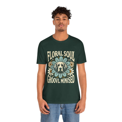 Stylized Vintage Dog: GROOVY Retrozip