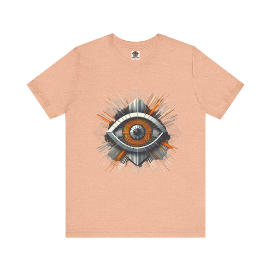 Futuristic Eye: Minimalist Geometric