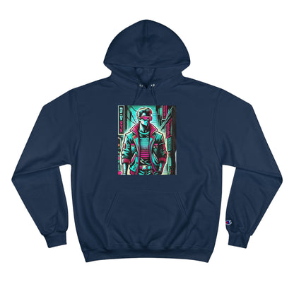 Stylized
  Human Figure: Cyberpunk Retro-futuristic